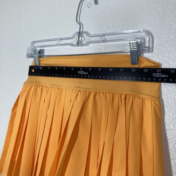 OFFLINE By Aerie Skort Womens Medium Orange Pleated Tennis Athletic Real Good - Picture 7 of 16